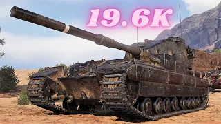 19.6K Damage with FV215b (183) 10K & FV215b (183)  9 Frags  World of Tanks , WoT Replays tank battle