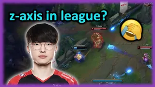 T1 Faker Gragas mid air snipe | T1 vs KDF | LCK Spring