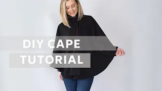 How to Sew a Simple Chic Cape