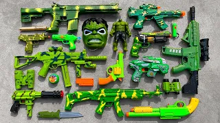 Found Hulk Action Series Guns & Equipment, mm Machine Gun System, Scar AR Guns, Shot Guns, Hand Guns