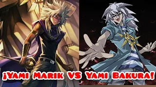 ¡Yami Marik vs Yami Bakura Duelo completo!