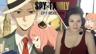 SPY x FAMILY - Episode 1 REACTION - Operation Strix