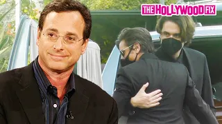 Bob Saget's Casket Is Loaded Into A Hearse By John Stamos & John Mayer After His Passing In L.A.