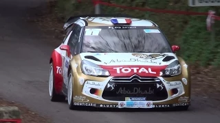 Sébastien Loeb - Séverine Loeb rallye du var 2014 hd