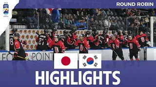 Highlights: Japan vs Korea | 2024 #MensWorlds Division 1A