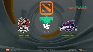 [RU] Winstrike vs Empire Hope | Bo3 | The Bucharest Minor by @Tekcac