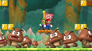 New Super Mario Bros. Wii Arcade - 2 Player Walkthrough - #08