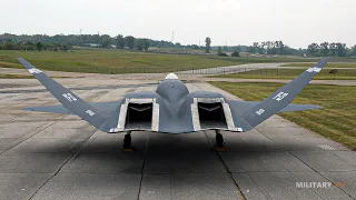 The Only Plane That Could Beat The F-22 Raptor - YF-23 Black Widow II