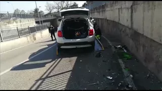 Incidente auto contro moto in via Ravenna