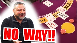 🔥SCARY SHOE🔥 10 Minute Blackjack Challenge - WIN BIG or BUST #175