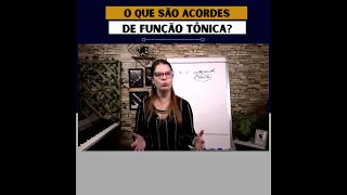 O que são acordes de função tônica