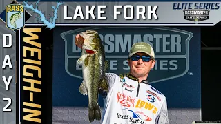 ELITE: Day 2 weigh-in at Lake Fork