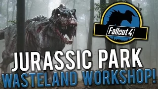 Fallout 4 - Jurassic Park Using Wasteland Workshop