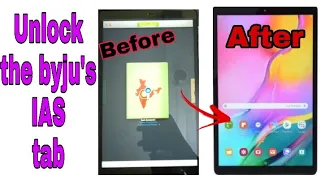 🔥Unlock The Byju's IAS Course Samsung Tab A 10.1 🔥⚡😱 || Byju's IAS Course Samsung Tab Unlock