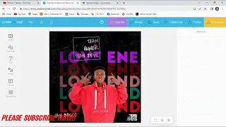 HOW TO MAKE MUSIC COVER ART  ONLINE FOR FREE | NO PHOTOSHOP