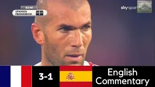 France vs Spain 3-1 - World Cup 2006 - Full Highlights (English Commentary) HD