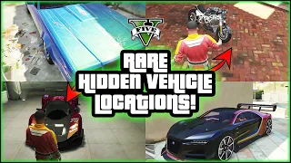 GTA V | 2024 Most Rare Car Locations in Story Mode (XBOX, PC, PS4, PS4)