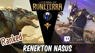 Renekton Nasus: Must Restore the Sun Disc! | Legends of Runeterra LoR