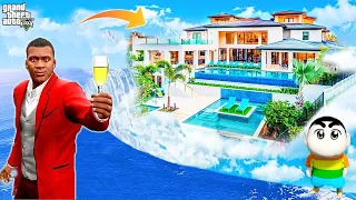 GTA 5 : Franklin Buy Luxury Water House To Surprise Shinchan in GTA 5