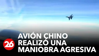 Avión chino realizó una “maniobra innecesariamente agresiva” frente a caza de EEUU | #26Global