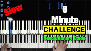 How to Play REVOLUTIONARY ETUDE (OP 10 NO 12) in UNDER 6 MINUTES - (Piano Tutorial) Chopin