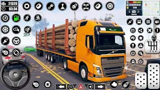 Transporter Truck Driving simulator | cargo trailer transport truck driver