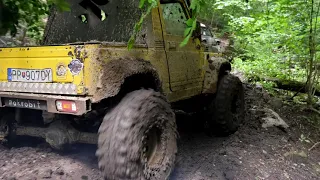 4x4 Offroad Tisovec 2021 sobota ll. etapa Tŕstie (special section 4) 2. časť (4K).