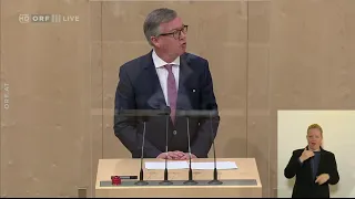 2020 11 19 016 Werner Saxinger ÖVP   Plenarsitzung des Nationalrates zum Budget 2021 vom 19 11 2020