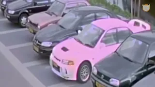 Evo 4 drift and hide against police chase