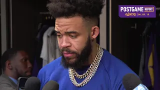 Postgame: JaVale McGee (4/9/19)