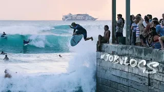 HUGE BOMB DROPS & SHOREBREAK CHAOS