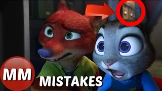 Disney Zootopia MOVIE MISTAKES You Didn't See |  Zootopia Movie