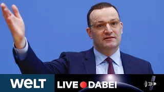 LETZTES BRIEFING: Impf-Chaos - Jens Spahn zu Omikron, Lockdown  und Ungeimpfte | WELT Live dabei