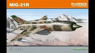 Eduard 1/48 MiG 21R inbox review