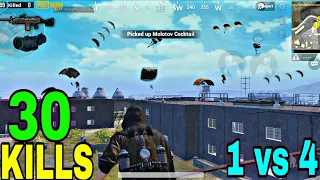 MY NEW RECORD IN SEASON 8 | 30 KILLS SOLO VS SQUAD | PUBG MOBILE