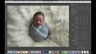 Newborn Photo Editing | 6. The Perfect Wrap