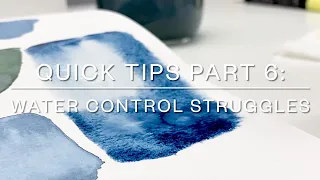 Quick Tips Part 6: Water Control Struggles