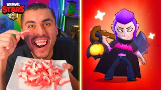 COMENDO DENTADURA ATÉ LIBERAR O MORTIS no Brawl Stars!!