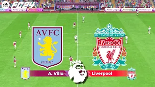 FC 24 | Aston Villa vs Liverpool - Premier League 23/24 - PS5™ Full Match & Gameplay