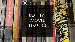 Massive Criterion Collection Blu-ray Haul