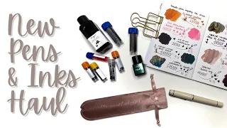 NEW PENS & INKS HAUL // Pilot Prera, TAS Fountain Pen, WonderPens Ink Sampler and more!