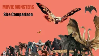 🎥 Movie Monsters Size Comparison 👹