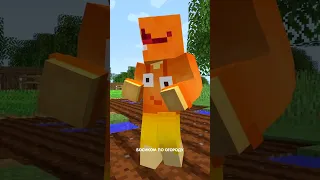 Заяц эгоист в minecraft! 🐇😱