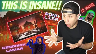 THIS IS ONE FOR THE BOOKS!!! | Lil Wayne - Mona Lisa ft. Kendrick Lamar (REACTION)