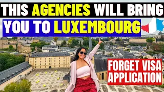 Forget Visa Application: This Agencies Wants To Give You A Visa To Move To Luxembourg Before In 2024