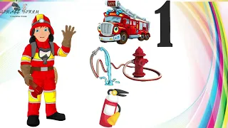 Математика «Маленькі помічники пожежників» до тижня безпеки, молодший вік