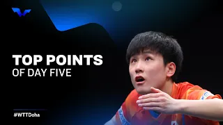 INSANE TABLE TENNIS RALLIES | Day Five | WTT Star Contender Doha 2021