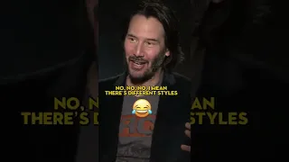 Keanu Reeves On John Wick Fight Scenes