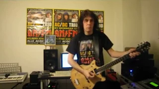 AC/DC Jailbreak Malcolm´s Gretsch real sound and playing