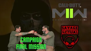 Savage Actual Reacts: Call of Duty MWII Final Mission